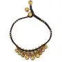 TOMLEE Beaded Rope Anklet Boho Handmade Wax Rope Braided Ankle Bracelet, Nepal Stone Charm Anklets TOMLEE Beaded Rope Anklet Boho Handmade Wax Rope Braided Ankle Bracelet, Nepal Stone Charm Anklets