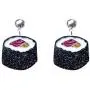 CutieJewelry Womens Sushi Japanese Cute Novelty Unique Statement Dangle Earrings CutieJewelry Womens Sushi Japanese Cute Novelty Unique Statement Dangle Earrings