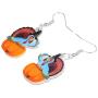 NEWEI Acrylic Thanksgiving Anime Turkey Earrings For Women kid Girl Fashion Charm Jewelry Gifts