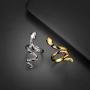 U7 Jewelry Women Girls Clear CZ Platinum or 18K Gold Plated Statement Rings, Heart Cocktail Ring/Flower Ring, Open Ring/Leaf Long Ring Adjustable