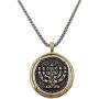 Talisman4U Mens Menorah Necklace 7 Branch Candle Holder Pendant Israel Judaica Gift Religious Jewelry