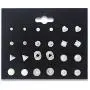 Hithop 12Pairs Women Girl Fashion Pearl Crystal Heart Stud Triangle Earring Set Jewelry EW sakcharn (Silver) Hithop 12Pairs Women Girl Fashion Pearl Crystal Heart Stud Triangle Earring Set Jewelry EW sakcharn (Silver)
