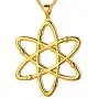 beautlace Atom Chemistry Science Symbol Necklaces/Earrings/Set 18K Gold/Silver/Black Gun Plated Scientist Physicist Chemist Teacher Gift Science Lovers beautlace Atom Chemistry Science Symbol Necklaces/Earrings/Set 18K Gold/Silver/Black Gun Plated Scientist Physicist Chemist Teacher Gift Science Lovers