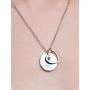 Grandma Necklace Grandma Gifts from Grandchildren Best Grandma Ever Tree of Life 2 Pendants Heart Nana Necklace Jewelry with Gift Box