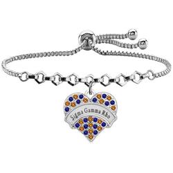 FUSTMW Sigma Gamma Rho Gifts Bracelet Sorority Paraphernalia Gift SGR Pedant Sorority Jewelry