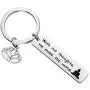 PENQI Inspirational Yoga Jewelry with Our Thoughts We Make The World Keychain Buddha Quote Yoga Lotus Jewelry for Yoga Lovers Gift PENQI Inspirational Yoga Jewelry with Our Thoughts We Make The World Keychain Buddha Quote Yoga Lotus Jewelry for Yoga Lovers Gift