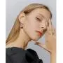 DAMLENG Unique Chic Handmade Stainless Steel Red Wine Glass Dangle Drop Earrings for Women Girls Statement Jewelry Gifts DAMLENG Unique Chic Handmade Stainless Steel Red Wine Glass Dangle Drop Earrings for Women Girls Statement Jewelry Gifts
