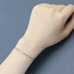 Joycuff Morse Code Bracelets Inspirational Dainty Bangle for Women Mom Daughter Sister Birthday Gifts Handmade Trendy Jewelry for Her Teen Girl Friend Adjustable Wrap Bracelet
