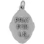 VILLAGE GIFT IMPORTERS 1'' Saint Dymphna Medal and Holy Card | Patron Saint of Mental Illness | Made in Italy | Christian Jewelry