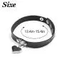 Bodiy Punk Leather Choker Necklaces Black Gothic Love Heart Pendant Necklace Jewelry for Women and Girls Bodiy Punk Leather Choker Necklaces Black Gothic Love Heart Pendant Necklace Jewelry for Women and Girls