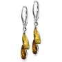 Sterling Silver Amber Dreams Necklace Earrings Set 18 Inches