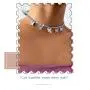 Gangel Silver Butterfly Layered Choker with Rhinestone Tennis Chain Fashion Necklace Stylish Design Pendant Pretty Jewelry for Party Dating Vacation for Women and Girls(Pack of 1) Gangel Silver Butterfly Layered Choker with Rhinestone Tennis Chain Fashion Necklace Stylish Design Pendant Pretty Jewelry for Party Dating Vacation for Women and Girls(Pack of 1)