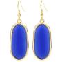 BaubleStar Natural Crystal Healing Stone Drop Dangle Earrings for Women Girls