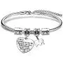 CAROMAY Aunt Bracelet Snake Bangle Adjustable Jewelry Appreciation Birthday Gift Family Present Best Auntie in The World