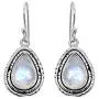 YoTreasure 1.35'' Moonstone Dangle Earrings Solid 925 Sterling Silver Jewelry YoTreasure 1.35'' Moonstone Dangle Earrings Solid 925 Sterling Silver Jewelry