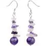 YACQ Sterling Silver Natural Gemstone Dangle Earrings Handcrafted Jewelry for Women YACQ Sterling Silver Natural Gemstone Dangle Earrings Handcrafted Jewelry for Women