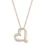 1/4 Carat Diamond, Prong Set Real Diamond Heart Shape Pendant Necklace for Women in Sterling Silver (Diamond Quality I-J,I2-I3) by La4ve |Gift Box Included | Sterling Silver, Rose Gold, Yellow Gold
