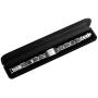 Willis Judd Mens Christian Jesus Crucifix Cross Blue Carbon Fiber Titanium Magnetic Bracelet