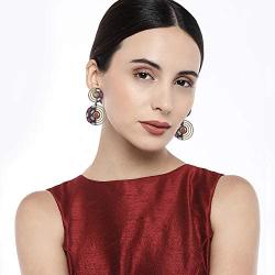 Aheli Afghani Tribal Antique Oxidised Indian Traditional Bollywood Dangle Drop Earrings for Women Girls Jewelry