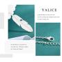 Yalice Boho Feather Pendant Necklace Chain Long Leaf Necklaces Jewelry for Women and Girls
