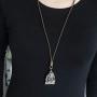 EBSEM Music Legends Necklace, Genuine Leather Cord Surfer Jewelry for Men & Women