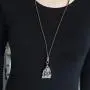 EBSEM Music Legends Necklace, Genuine Leather Cord Surfer Jewelry for Men & Women