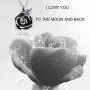 Rose Flower Urn Necklace Cremation Jewelry for Ashes S925 Sterling Silver Memorial roseflower urn Pendant Necklaces for Women