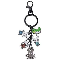 UJIMS Game Characters Fans Keychain for Him Funny Gaming Souvenir Collection Gift Birthdays Party Jewelry