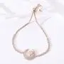 Yushitong Moon and Star Expandable Brass with Sparkling Cubic Zirconia Adjustable Bracelet for Women and Girls Yushitong Moon and Star Expandable Brass with Sparkling Cubic Zirconia Adjustable Bracelet for Women and Girls