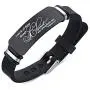 VNOX Religious Inspirational Bible Quote Personalized Silicone Watch Bands Bracelet Adjustable Motivational Encouragement ID Bracelets for Men Boys Son VNOX Religious Inspirational Bible Quote Personalized Silicone Watch Bands Bracelet Adjustable Motivational Encouragement ID Bracelets for Men Boys Son