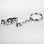 FCZDQ Cremation Jewelry Motorcycle Stainless Steel Ashes Pendant Memorial Keepsake Urn Necklace/Keychain