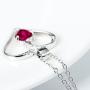 YFN Heart Necklace Sterling Silver Cubic Zirconia Pendant for Women Mothers Day Jewelry Gifts