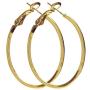 Hoop Earrings Set for Women (Gold, Silver, 24 Pairs)