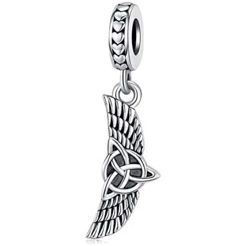 Vito Sterling Silver Cross Charms for Bracelets & Necklace, Irish Celtic Knot Beads European Charm for Jewelry Making, Gift for Women Girls Vito Sterling Silver Cross Charms for Bracelets & Necklace, Irish Celtic Knot Beads European Charm for Jewelry Making, Gift for Women Girls