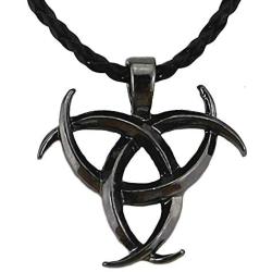 Viking Necklace Norse Amulet Mjolnir Pendant Leather Chain Thors Hammer Necklace Celtic Pagan Symbol Jewelry for Men Unisex