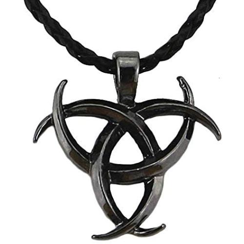 Viking Necklace Norse Amulet Mjolnir Pendant Leather Chain Thors Hammer Necklace Celtic Pagan Symbol Jewelry for Men Unisex