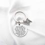 Butterfly Charm Keychain Irish Blessing Gifts Butterfly Jewelry Lover Gifts Going Away Gifts Graduation Gifts May The Wings of The Butterfly To Bring You Luck Happiness Riches