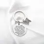 Butterfly Charm Keychain Irish Blessing Gifts Butterfly Jewelry Lover Gifts Going Away Gifts Graduation Gifts May The Wings of The Butterfly To Bring You Luck Happiness Riches