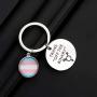 MAOFAED Transgender Pride Gift Transgender Gift Trans Off The Binary LGBT Trans Gift LGBTQ Transgender Jewelry