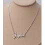 Aoloshow Personalized Name Necklace Bracelet Custom Made Any Names Jewelry Stainless Steel