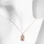 Kebaner Fashion Jewelry Lock in My Heart Lock & Key Crystal Rose Gold Plated Necklace Pendant for Women Kebaner Fashion Jewelry Lock in My Heart Lock & Key Crystal Rose Gold Plated Necklace Pendant for Women