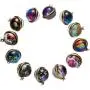 Holibanna Universe Necklace Galaxy Pendant Necklace Outer Space Necklace Glow in the Dark Planet Necklace Planet Jewelry for Women Men Style 1