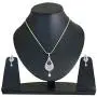 Touchstone Indian Bollywood Contemporary Stylish Designer Jewelry Pendant Set in Colorful Gold and Silver Tone for Women. Touchstone Indian Bollywood Contemporary Stylish Designer Jewelry Pendant Set in Colorful Gold and Silver Tone for Women.