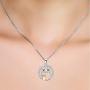 Sterling Silver Owl Necklace Gold Owls Pendant Necklace Jewelry Gifts for Women Mom Daughter (Gold owl necklace) (Gold owl necklace)