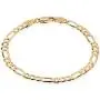 Quadri - Figaro Link Chain 18K Gold Plated over 925 Sterling Silver Italian 5MM Bracelet for Women Men Girls Boys - 7 to 9 Inch - Premium Quality Made in Italy Certified - Gift Box Included Quadri - Figaro Link Chain 18K Gold Plated over 925 Sterling Silver Italian 5MM Bracelet for Women Men Girls Boys - 7 to 9 Inch - Premium Quality Made in Italy Certified - Gift Box Included