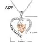 Sterling Silver Good Luck Irish Celtic Knot Love Knot Claddagh Lover Heart Shaped Pendant Necklace Bracelet Sterling Silver Good Luck Irish Celtic Knot Love Knot Claddagh Lover Heart Shaped Pendant Necklace Bracelet