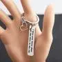 WUSUANED I Love You More Than All The Stars in The Sky Keychain Astronomy Gift for Couple Family Best Friends