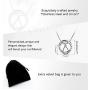 Uloveido Christian Circle Round Ring Necklace Engraved Faith As Small As A Mustard Seed Can Move Mountains Y958