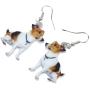 NEWEI Drop Acrylic Jack Russell Sweet Dog Earrings Fashion Animal Jewelry For Gift Girl Women Charms