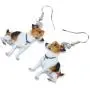 NEWEI Drop Acrylic Jack Russell Sweet Dog Earrings Fashion Animal Jewelry For Gift Girl Women Charms
